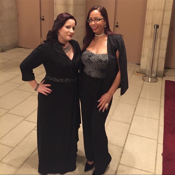 Beautiful black tuxedo gown - Picture 5 of 5